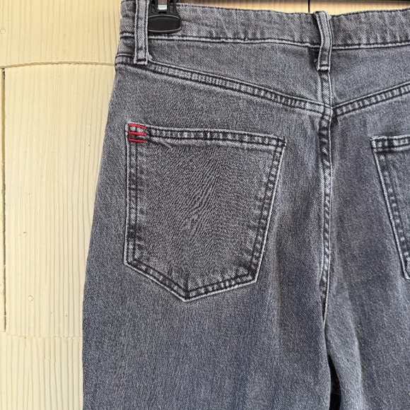 BDG Urban Outfitters Black High Rise Distressed Stretch Flared Jeans - Picture 6 of 6